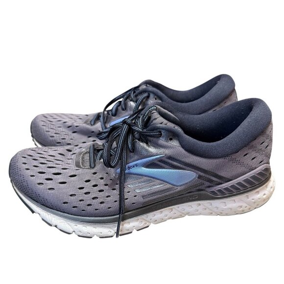 Brooks Transcend Guiderails Women's Size 9.5 Running Shoes Sneakers Grey - Picture 1 of 8